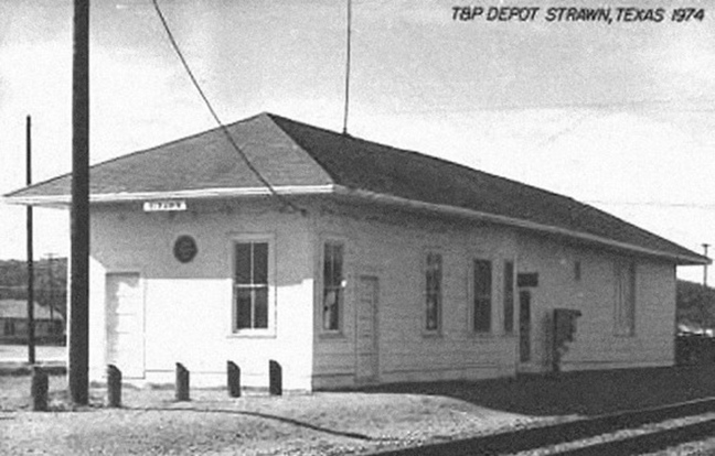 Strawn Train Depot 1974